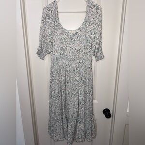 JODIFL Floral Print Women's Dress Size Large